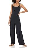  Emporio Armani Swimwear Jumpsuit Viscose Golden Detail Mono, Black, S De Las Mujeres