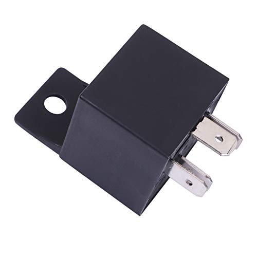 Hhcsop KO10018 175-185 Degree Electric Fan Relay Kit Cooling Fan Thermostat Switch Temp Sensor Temperature Fan Wiring Kit 40 50 60 Amp Relay Kit thumb #6
