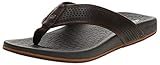 Skechers mens Relaxed Fit Pelem-emiro Flat Sandal, Chocolate, 12 US