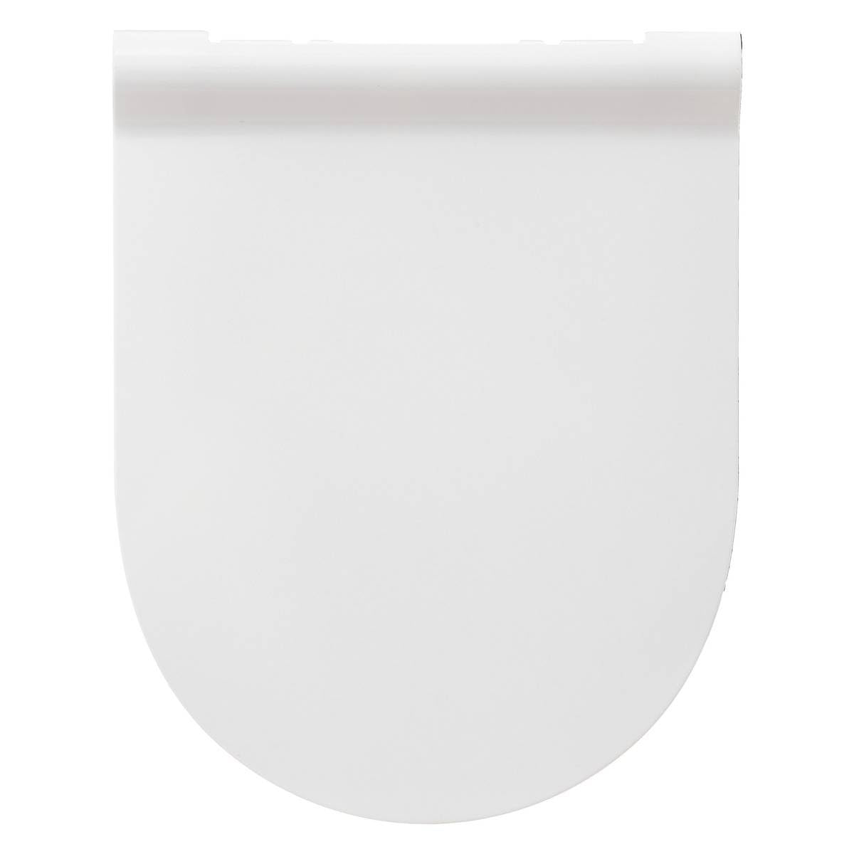 Abattant WC ultra fin blanc design minimaliste de haute qualité
