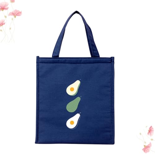 GALPADA Bolsa de Almuerzo Portátil de Oxford Diseño de Asa, Bolso de Camping y Contenedor de Frutas Adecuado para Picnic y Actividades al Aire Libre
