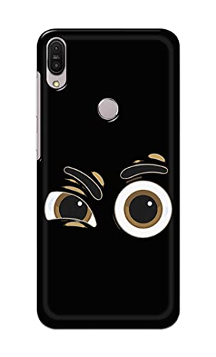 Image of PRINTFIDAA Funky Expression of Cartoon Eyes Printed Designer Hard Back Case Cover for Asus Zenfone Max Pro (M1) ZB601KL / ZB602KL (5.99 inch) -(TY) MVN1004