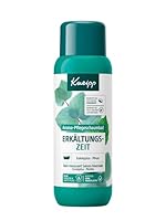 Kneipp Aroma-Pflegeschaumbad Erkältungszeit - Badezusatz mit natürlichen ätherischen Ölen aus Eukalyptus & Minze - sanfte Hautpflege - aromakologische Wirkung für ein besseres Wohlbefinden - 400ml