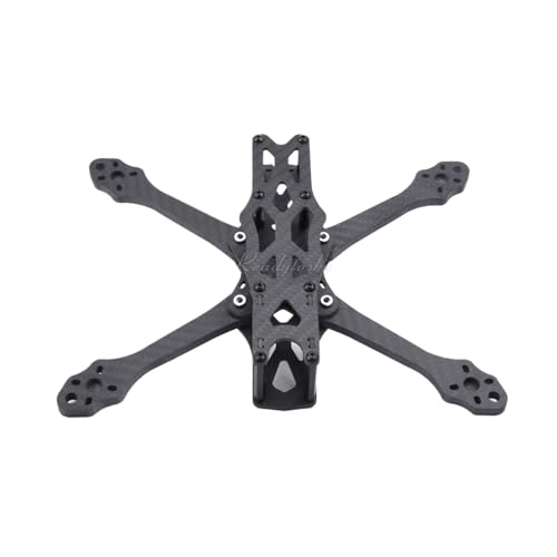 5 �C���` 7 �J�[�{���t�@�C�o�[ �N�A�b�h�R�v�^�[ �t���[���AAPEX FPV �t���[�X�^�C�� RC ���[�V���O �h���[�� ���f���ɑΉ�(APEX5IN No Pringting)