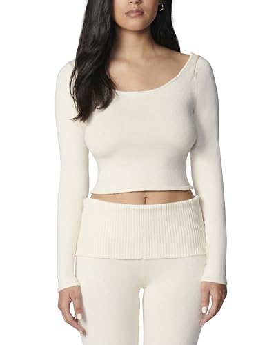 Image of Florence by Mills Women's Barre Collection Crossback Sweater Top