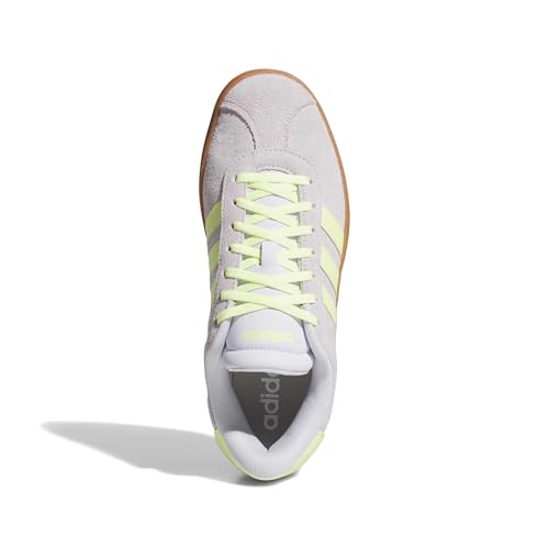 Image of adidas Womens Vl Court Bold Lace Up Sneakers Shoes Casual - Pink