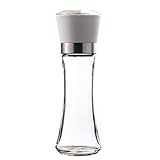 Dieses Salz- und Pfeffermühlen-Set besteht aus hochwertigem Glas und Edelstahl. Langlebiges und ergonomisches Design. Perfekt für Grill, Party und Küche. SALZ UND PFEFFER NICHT INBEGRIFFEN.