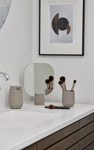 Image of ZONE DENMARK Nova Soap Dispenser - A Fusion of Sleek Design and Durable Material - Elevate Your Bathroom with Sophistication and Practical Elegance. A Stylish and Functional Bathroom Accessory