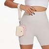 ZephyrHome Doppeltasche Handgelenk-Geldbörse für Frauen, Mini Zip Wallet mit Reißverschluss, Leder Schlüsselanhänger,Mini Geldbörse mit Kartenhalter,Kartenhalter und Schlüsselring, Frauen #4
