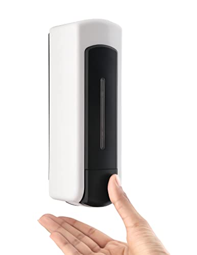 Image of Carnival ABS Manual Soap Dispenser Wall Mount 350ml | Liquid,Lotion,Hand Wash,Shampoo,Conditioner Dispenser for Bathroom, Wash Basin [1 Year Leakage Guarantee] (Nexon, 1.0, Piece)