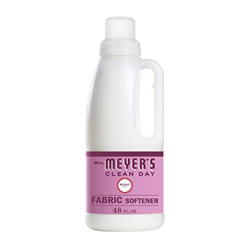 Mrs. Meyer's Liquid Fabric Softener, Infused With Essential Oils, Paraben Free, Peony, 32 Oz (32 Loads) #TOP6