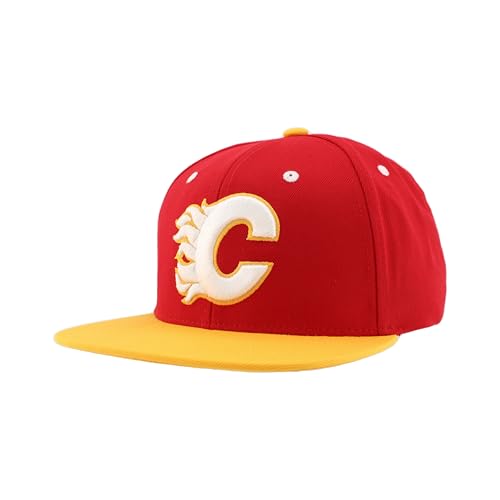 Image of ZHATS NHL Unisex-Adult NHL Officially Licensed Adjustable Snapback Hat Flat Bill Z11 Icon Two Color