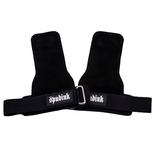 XFSRG 2 Piezas Calleras Crossfit Calleras sin Agujeros Grips sin Agujeros Muñequeras de Levantamiento Agarres para Gimnasio Calistenia Dominadas Halterofilia Entrenamiento de Fuerza (S)