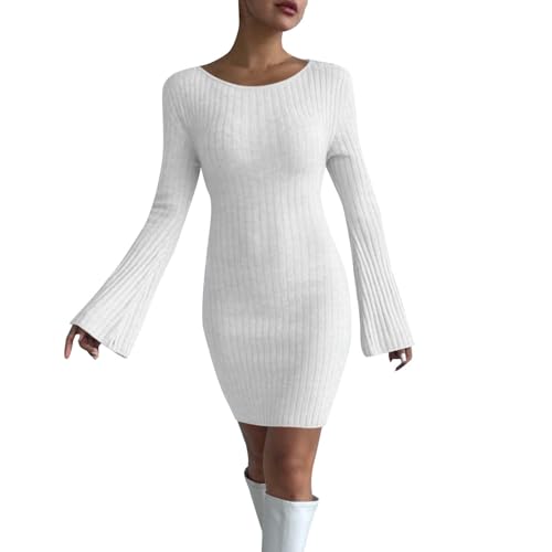 Vestido largo estilizado para lucir silueta con espalda descubierta