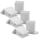 Installation rapide : conçu pour une fixation murale simple, ce produit sert à la fois de support de manivelle et de crochet de fixation murale, minimisant ainsi le temps et les efforts d’installation. accessoires pour volets roulants en plastique, pince de fixation pour manivelle de rideau