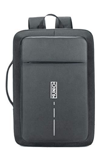 Munich Tech Business Mochila Tipo Casual  44 cm  23 litros  Negro