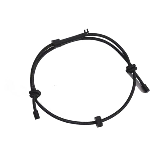 Wrist Strap, Emergency Glass Breaker, Secure & Comfortable Style, Survival Bracelet for Emergency Escape, Shatter Car Glass in Seconds (Black)