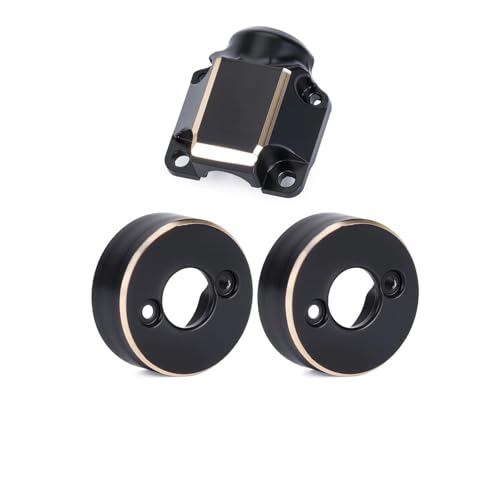 RC�J�[���i For Axial For Bronco For Wrangler Models SCX30 1/30 �X�e�A�����O�i�b�N�� - �^�J�A�b�v�O���[�h�Z�b�g�A�f�t�J�o�[�����A�n�u�E�F�C�g(2in1 Rear)