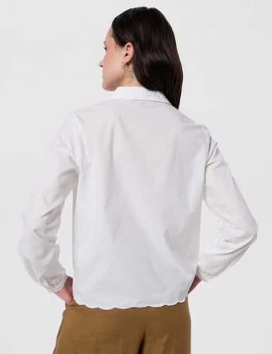 Image of VERO Moda Women's Polyester Solid Regular Fit Shirt