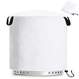 Tiga Fire Pit Shelter Cover for Solo Stove Ranger, Round Fire Place Weatherpoof Cover for Solo Stove...