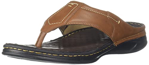 BATA Men BRYAN THONG Tan Sandals, (8713097) BATA Men BRYAN THONG Tan Sandals, (8713097)