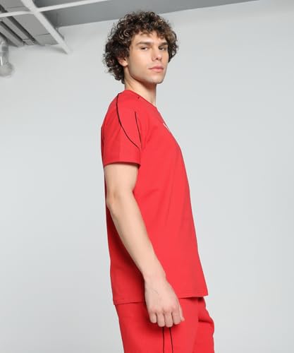 Puma Men's Cotton Regular Fit T-Shirt
