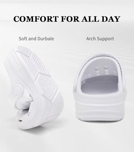 Image of Kids Girls Boys Clogs Garden Shoes Toddler Slip on Sandals Children Water Shower Beach Pool Slippers