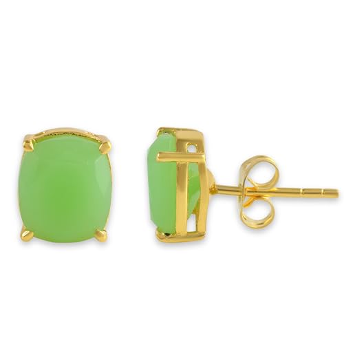 SeagullIN Women's 18K Gold Plated 8x10mm...