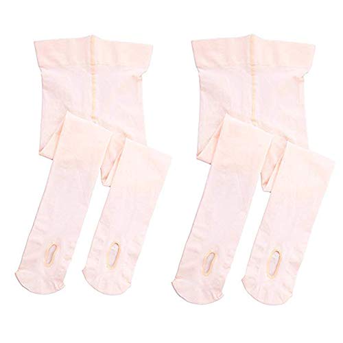 STELLE Girls' Ultra Soft Pro Dance Tight/Ballet Transition Tight (Toddler/Little Kid/Big Kid), 2-BP