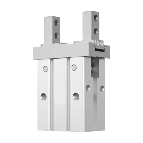 Evite holguras con el cilindro neumático de dedo MHZ2-10D de guiado preciso 2