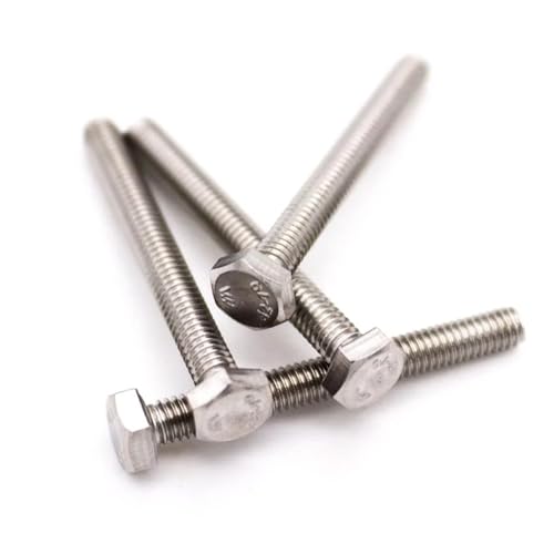 DIN933 Zp{g M5 M6 M8 M10 M12 M14 M16 A2-70 304XeX| lW 30-200mm(180mm,M8*1pc)