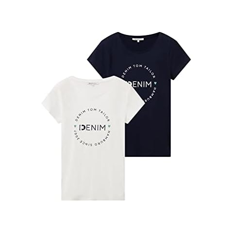 TOM TAILOR Denim T-shirt Femme 1037233 Cover