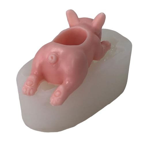 Moule de base chien pour photophore et bougie chauffe-plat créative - 4