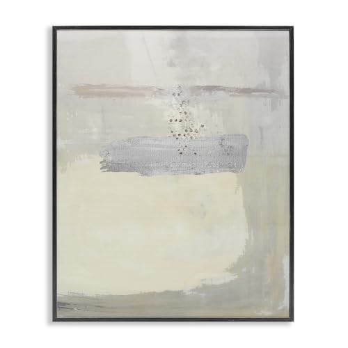 Beige Modern Abstract Arrangement, 11 x 14 Inch Framed Giclée Print