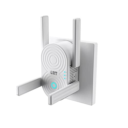 All-New WiFi Extender Internet Long Range Booster up to 8500 sq.ft - Wi-Fi Signal Amplifier Repeater with Ethernet Port & Access Point Mode,1-Tap Setup, 5 Working Modes, Alexa Devices Compatible
