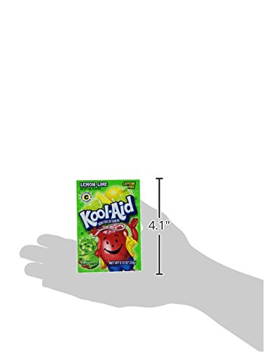 Kool-Aid Lemon Lime Flavored Unsweetened Caffeine Free Powdered Drink Mix (0.13 oz Packet)