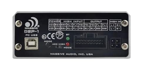 DSP-1 - Digital Signal Processor Built-in 4 Channel Amplifier
