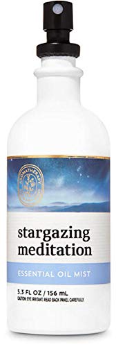 Bath and Body Works Body Care Aromatherapy - Essential Oil Mist 5.3 fl oz - Many Scents! (Stargazing Meditation - Bergamot Patchouli Vetiver)