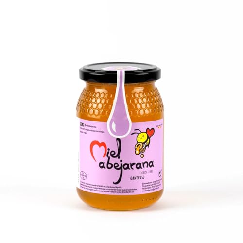 Miel de Cantueso Natural, 500 g, Envase de Cristal