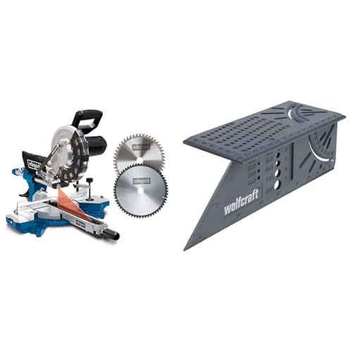 Scheppach Scie à onglets avec démarrage progressif & laser HM254