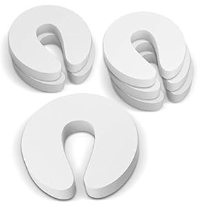 Door Pinch Guard and Door Slam Stopper 6pk. Use Safety Door Guard Made of Soft Foam to Keep Door Open. Serves As a Door…