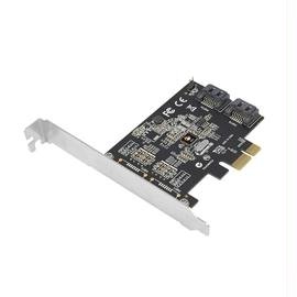 SIIG Controller Card SC-SA0L11-S2 2Port SATA 6Gbs Host Adapter PCI-Express Dual Profile Brown Box Electronics