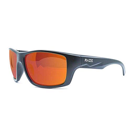Image of Offshore Black Floating Water Sport Boating Sunglasses with Polarized Red Z Lens