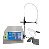 UYCVT Single-Nozzle Peristaltic Pump Filling Machine Gzl-50 E-Liquid Filling Machine Perfume Filler Precision Alignment for Milk, Water, Wine