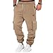Cargo Pants for Men Baggy Oversized Loose Fit Jogging Hiking Workout Fleece Sweatpants Fashion Running Athlertic Casual Pants