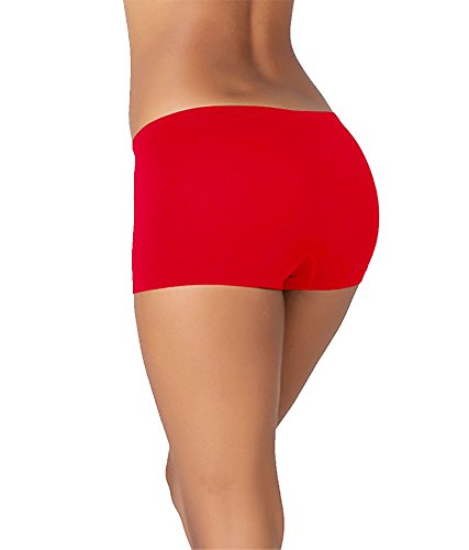 Image of Selfcare Women Soft Cotton Sinker Mid Waist Boyshorts Panties with Concealed Elastic Panel Pack of 3