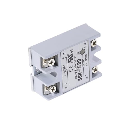 Module SSR cc 75A DD relais statique monophasé pour stabiliser la tension 5-60V
