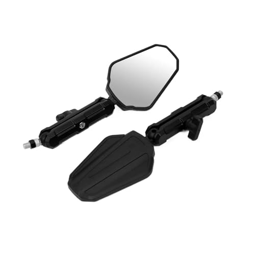 Espejos retrovisores moto plegables con ajuste angular de seguridad