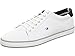 Produktbild Tommy Hilfiger Herren FM0FM00596-100_46 Plimsolls, Weiß Marine Grau, EU