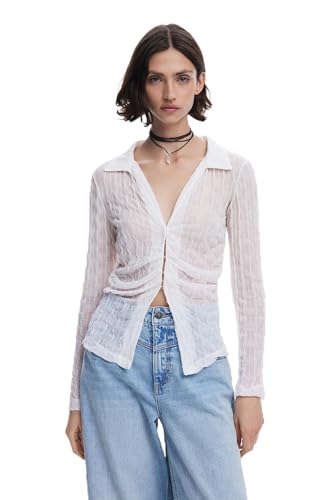 Camiseta semitransparente